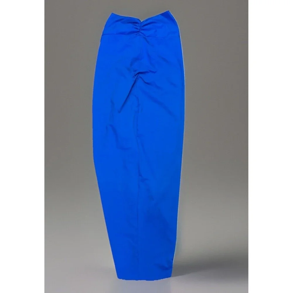 SKIMS  Signature Swim Sarong Skirt - Royal Blue Size M